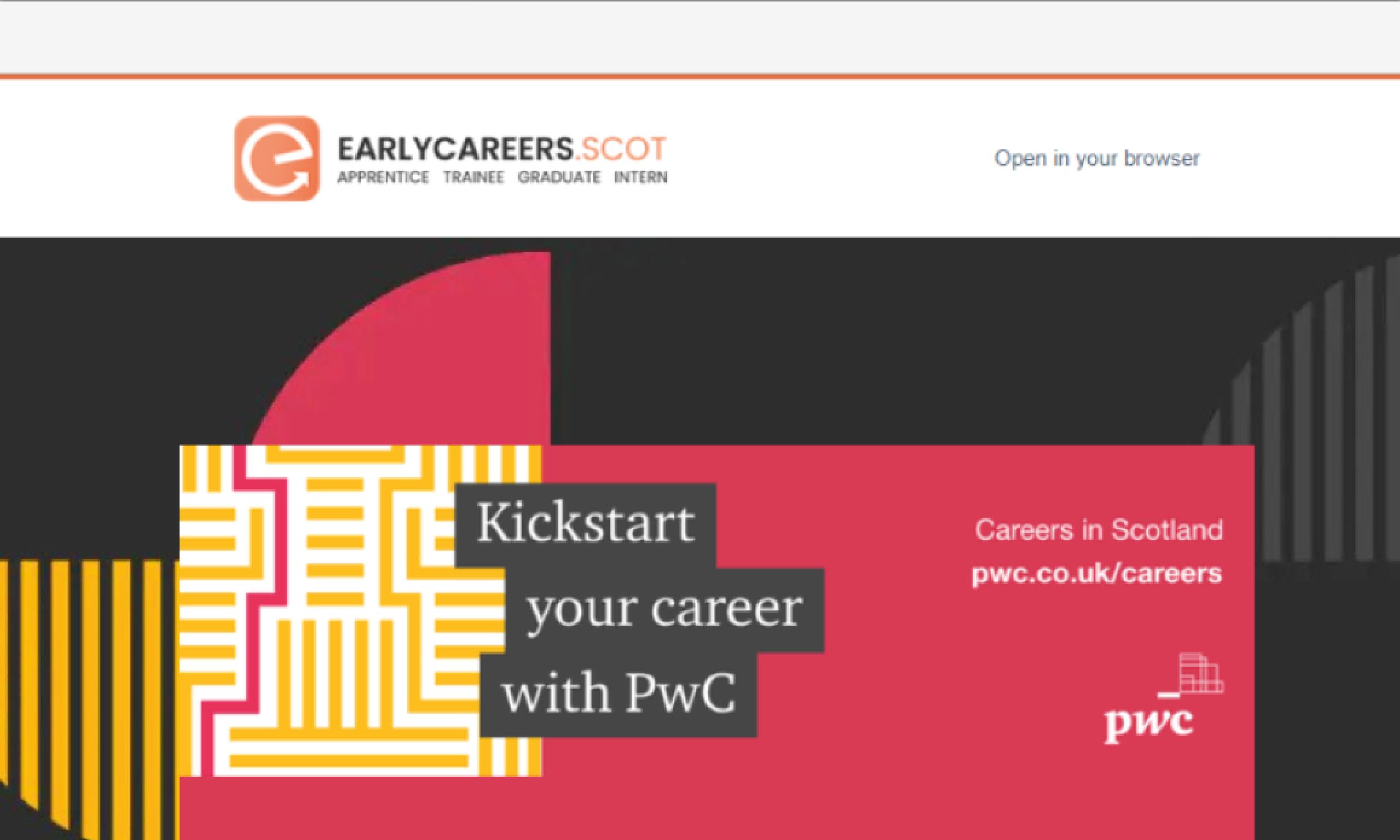 Kickstart your career with PwC